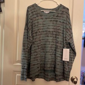 Athleta Coaster Luxe Printed Sweatshirt
